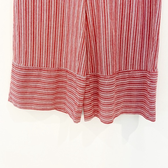 CATHY RED STRIPE HIGH WAIST PAPER BAG … - Picture 6 of 7